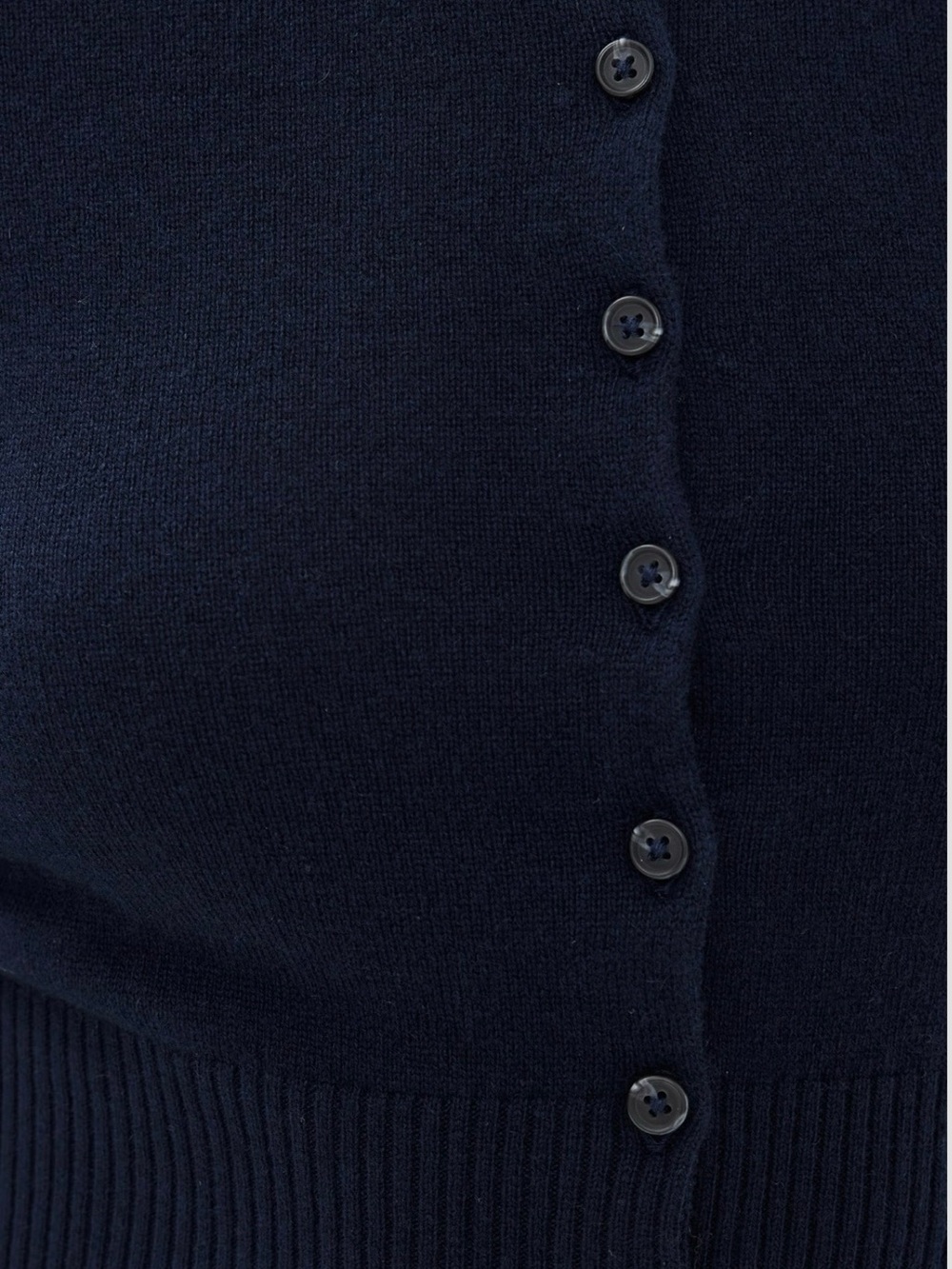 Jenni Kayne Cashmere Finley Cardigan Cropped Spring Cardigan Effortless Chic M - Picture 4 of 11